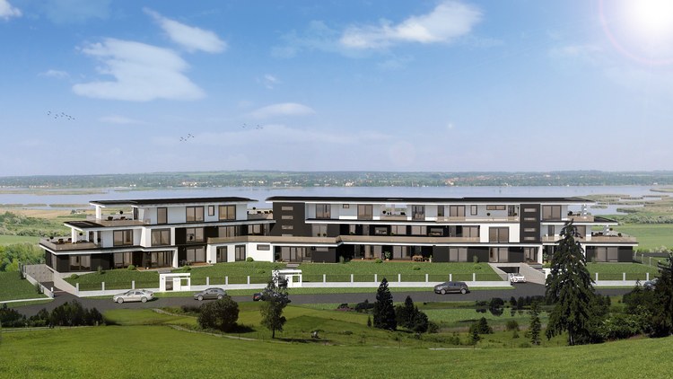 Velence Panoráma Lakópark légifotó